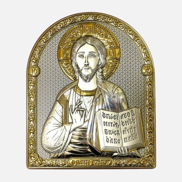 Ікона срібна (14х17см) грец.стиль Claudio Cipolletti 05450
