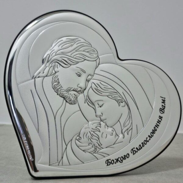 QF6003/2 Свята Родина (11х9.6см) серце