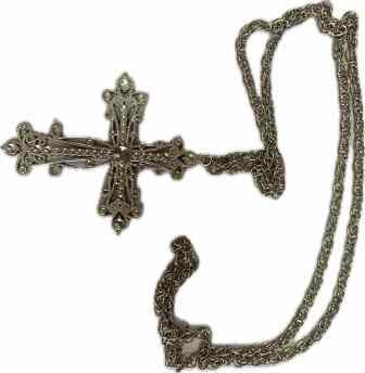 Хрест нагрудний 000865 пасхальний SLY