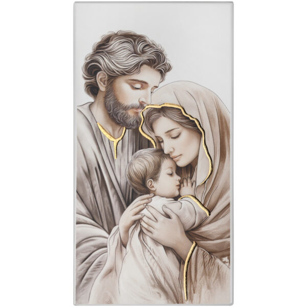 CU107/2 Ікона Свята Родина (9x18 см)