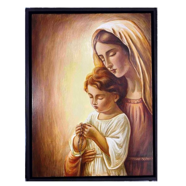 Образ "Маріє, навчи мене" 002032 писана JUR