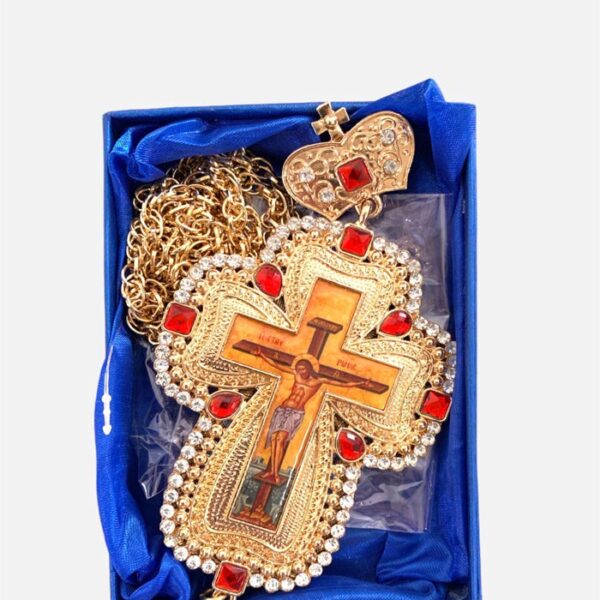 Хрест 003192 нагрудний з прикрасами RUD