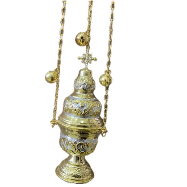 1154 Кадило 003365 зол/срібло греція