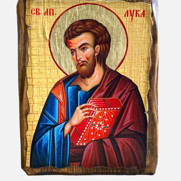 Ікона old 21х28 Євангелист Лука 006987